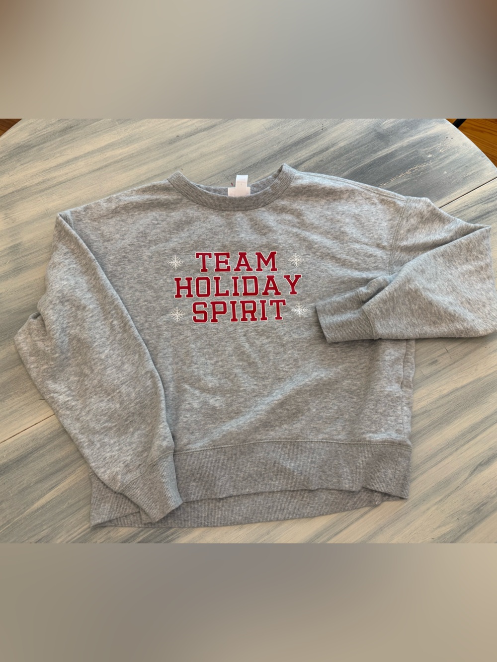 Holiday Festive Sweatshirt Target Wondershop Cropped Women’s Small
